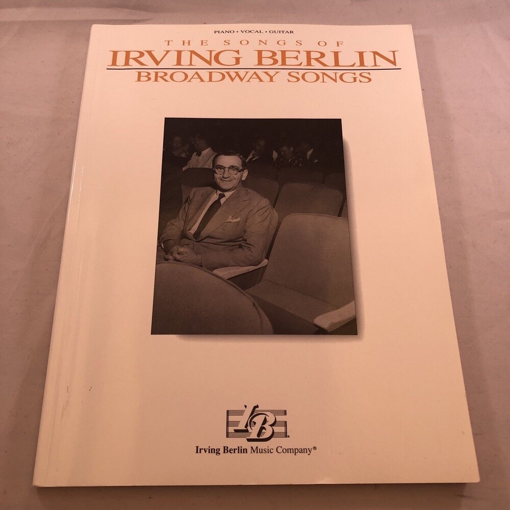 Irving Berlin Broadway Songs Piano Sheet Music Book Piano Vocal Guitar